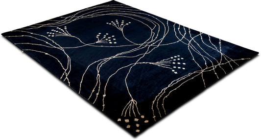 Discayne — Hand-Knotted Wool Rug, 10′ × 7′