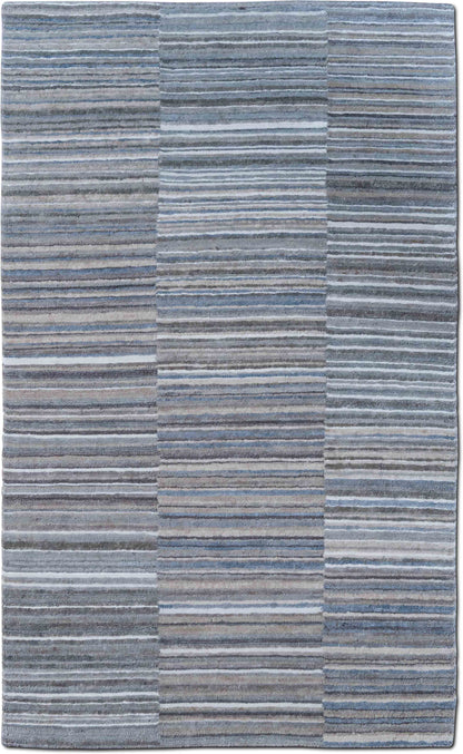Tufenkian Spectrum Tundra — Hand-Knotted Wool Rug, 5′ × 3′