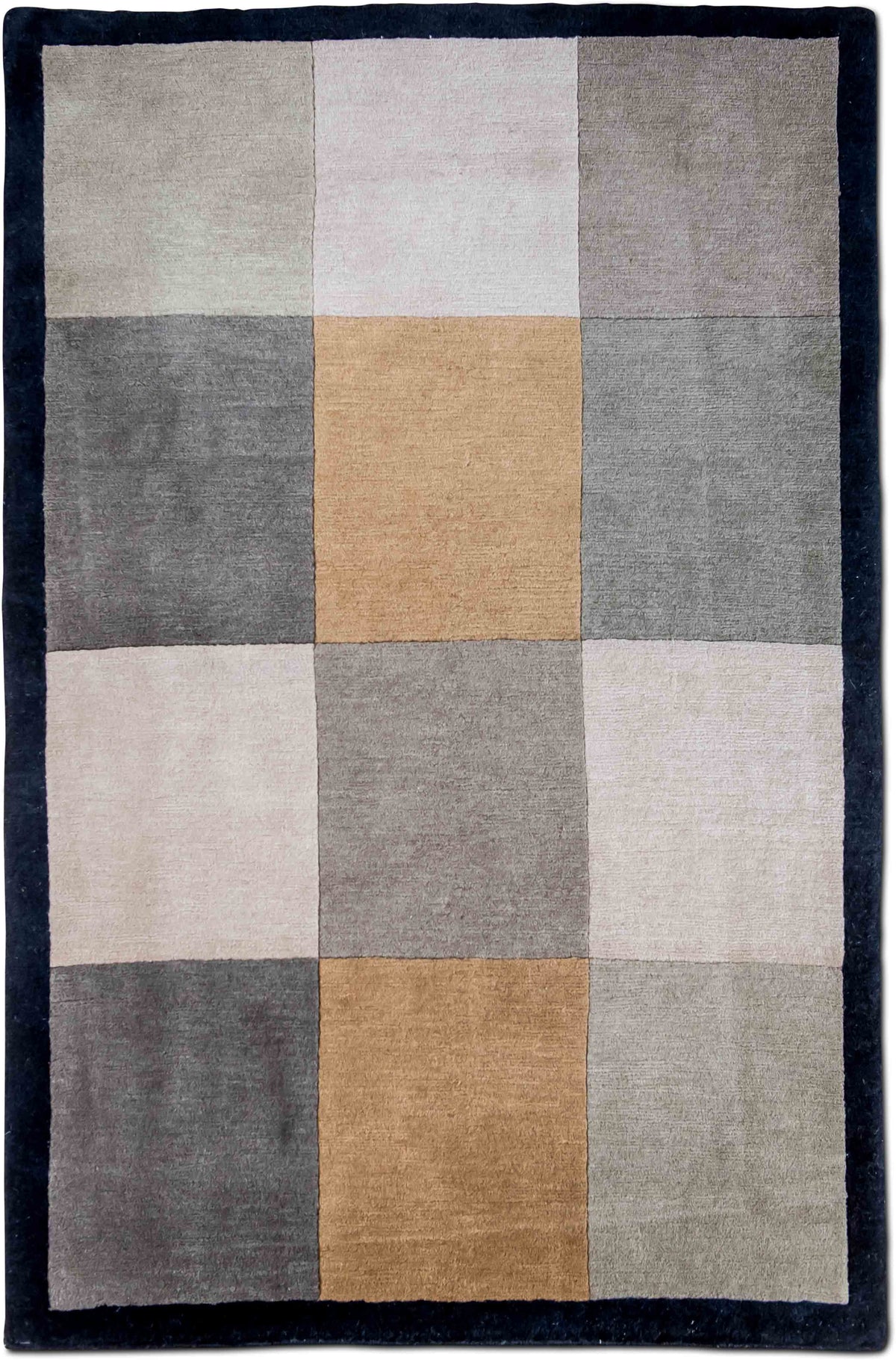 Weavers Art Harmony — Hand-Knotted Wool Rug, 6′ × 4′