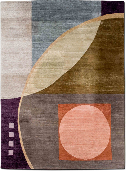 Weavers Art Eclipse Custom — Hand-Knotted Wool Rug, 10′ × 8′
