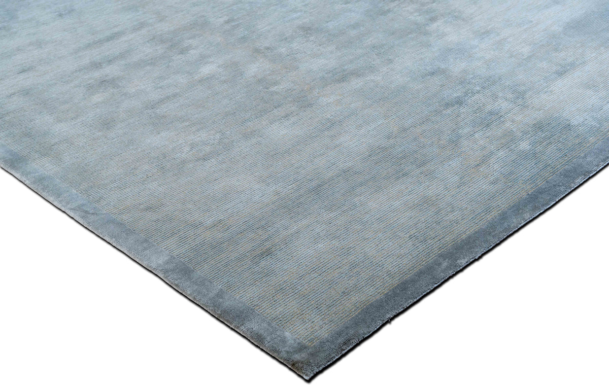 Weavers Art Metro Sky — Hand-Knotted Wool Rug, 10′ × 8′