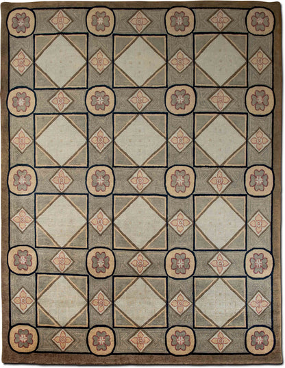 Weavers Art Renaissance — Hand-Knotted Wool & Silk Rug, 10′ × 8′