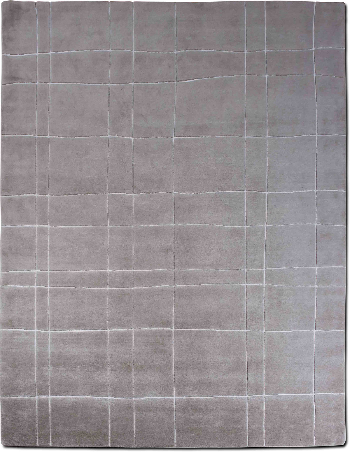Weavers Art Fields — Hand-Knotted Wool Rug, 10′ × 8′