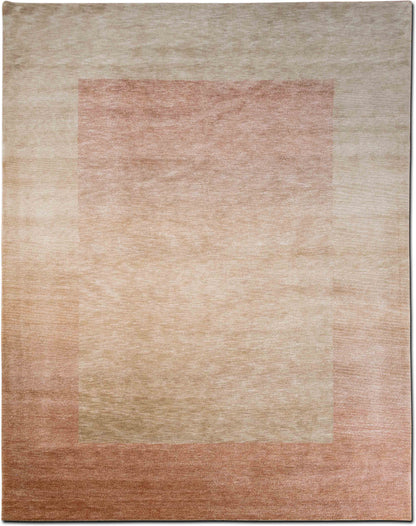Weavers Art Sunset Autumn — Hand-Knotted Wool & Silk Rug, 10′ × 8′