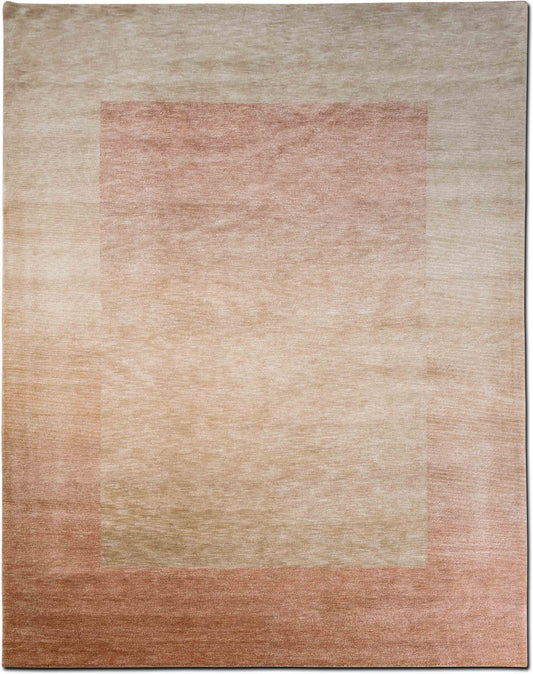 Weavers Art Sunset Autumn — Hand-Knotted Wool & Silk Rug, 10′ × 8′
