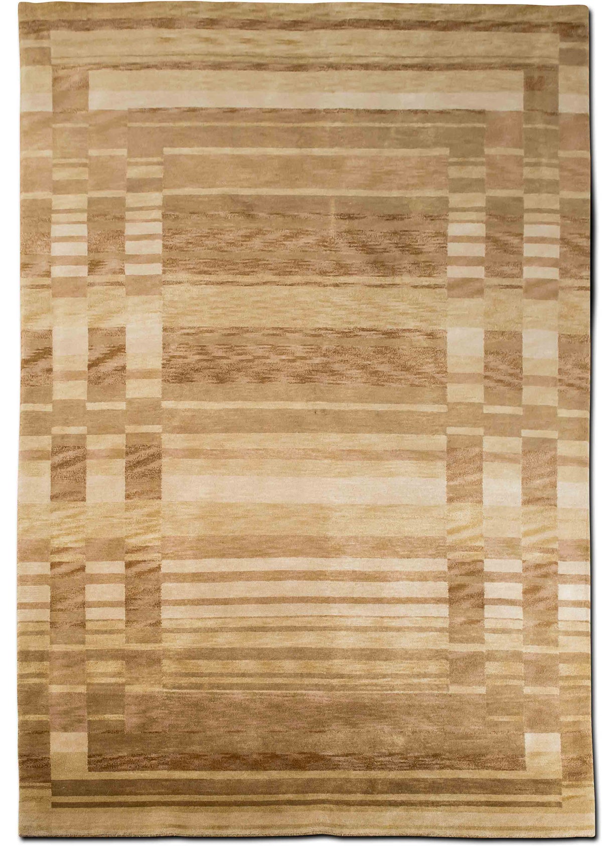 Feizy Berlin — Hand-Knotted Wool Rug, 5′6″ × 3′6″