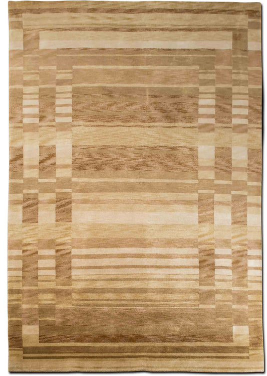 Feizy Berlin — Hand-Knotted Wool Rug, 5′6″ × 3′6″