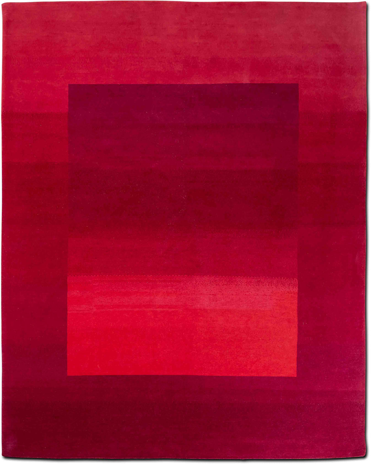 Weavers Art Reaction — Hand-Knotted Wool Rug, 10′ × 8′2″