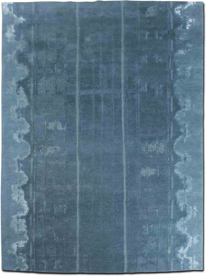 Weavers Art Vibrato — Hand-Knotted Wool & Silk Rug, 10′ × 8′
