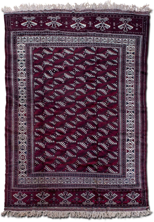 Tribal Depth — Wool Rug, 12′ × 8′3″