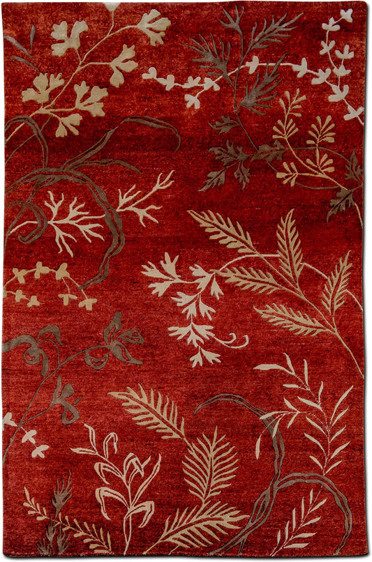 Surya Sonora — Hand-Knotted Wool Rug, 8′ × 5′