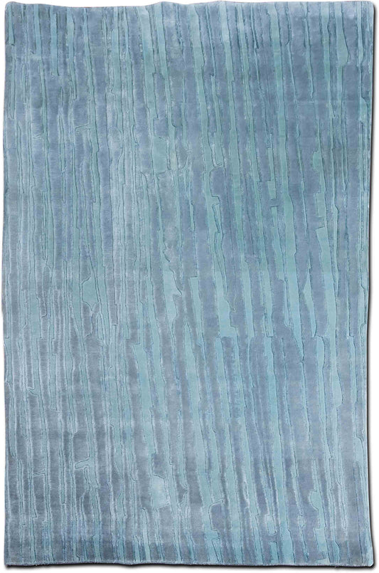 Surya Luminous — Hand-Knotted Wool Rug, 8′ × 5′