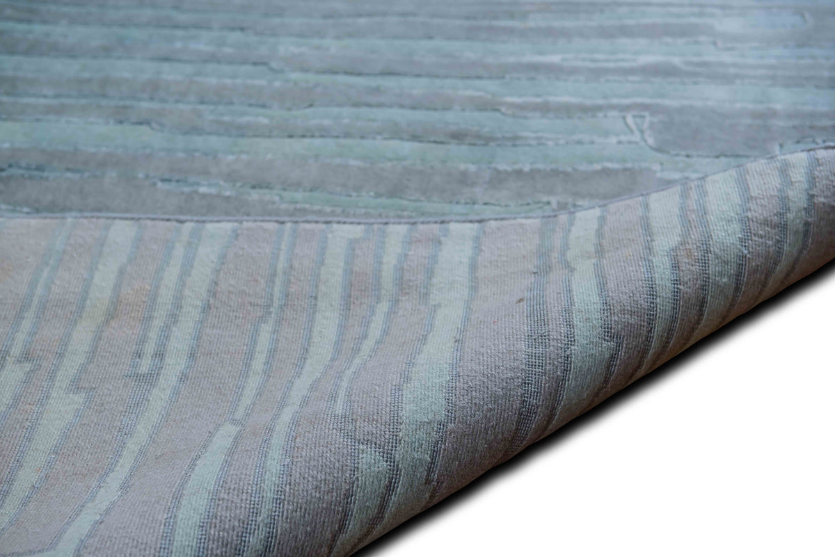 Surya Luminous — Hand-Knotted Wool Rug, 8′ × 5′
