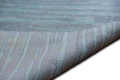 Surya Luminous — Hand-Knotted Wool Rug, 8′ × 5′