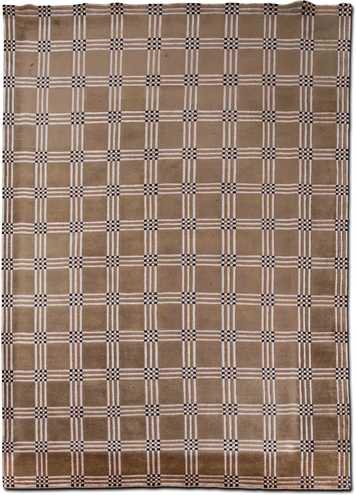 Classic Checkered — Hand-Tufted Wool Rug