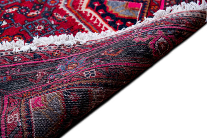 Traditional Medallion Runner — Hand-Knotted Wool Rug, 13′6″ × 3′8″