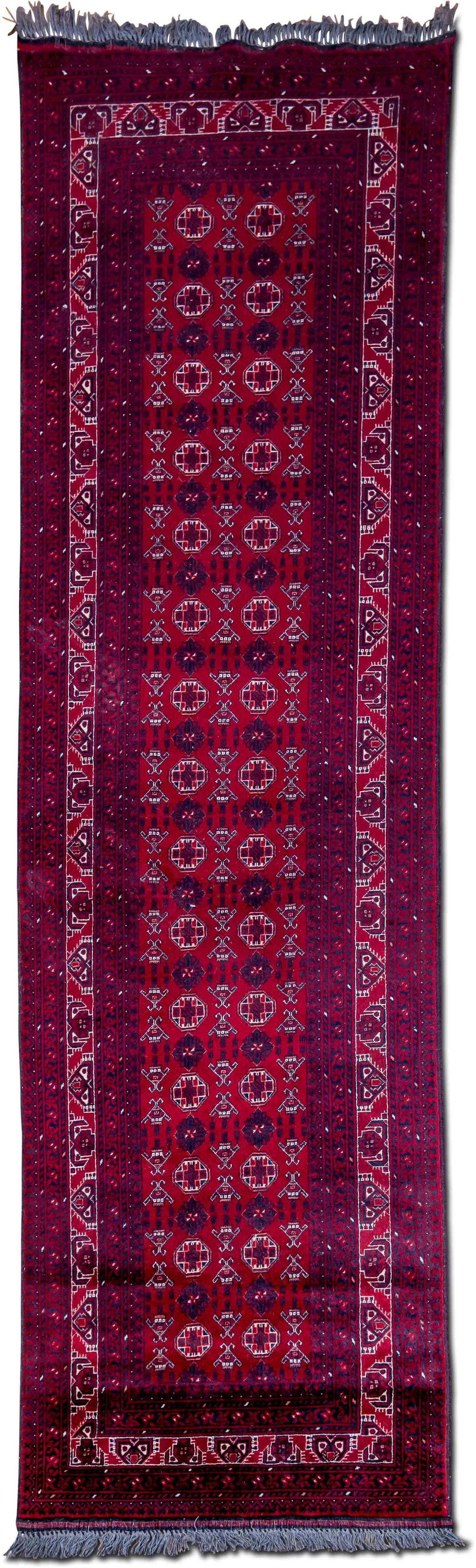 Tufenkian Bokhara-Style Runner — Hand-Knotted Wool Rug