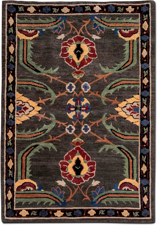 Tufenkian Kilkenny Savanna Dusk — Hand-Knotted Wool Rug, 5′ × 3′