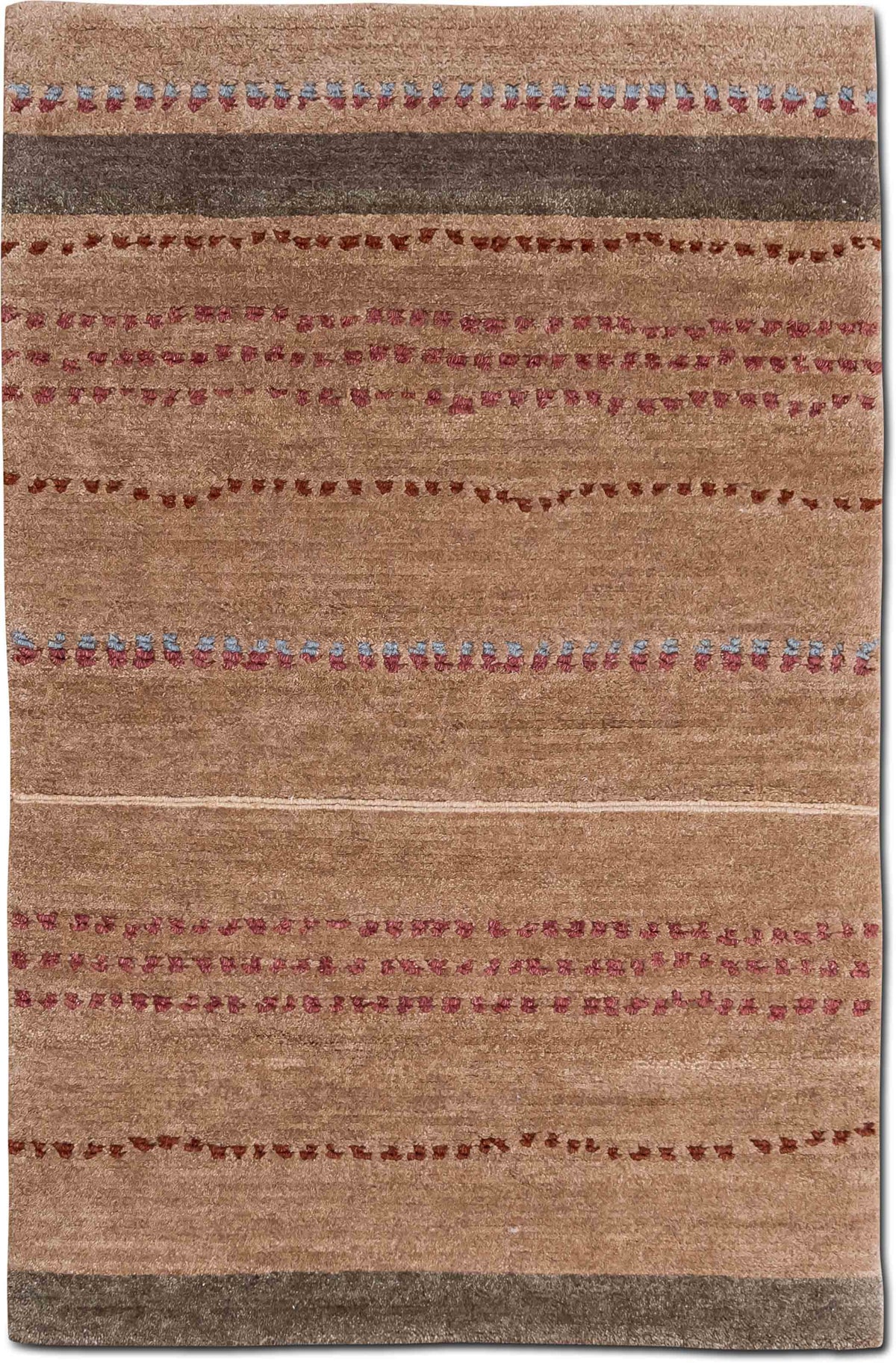 Tufenkian Tigereye — Hand-Knotted Wool Rug, 5′ × 3′