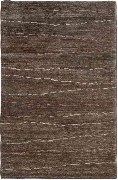 Sand Dune — Hand-Knotted Wool Rug, 5′ × 3′