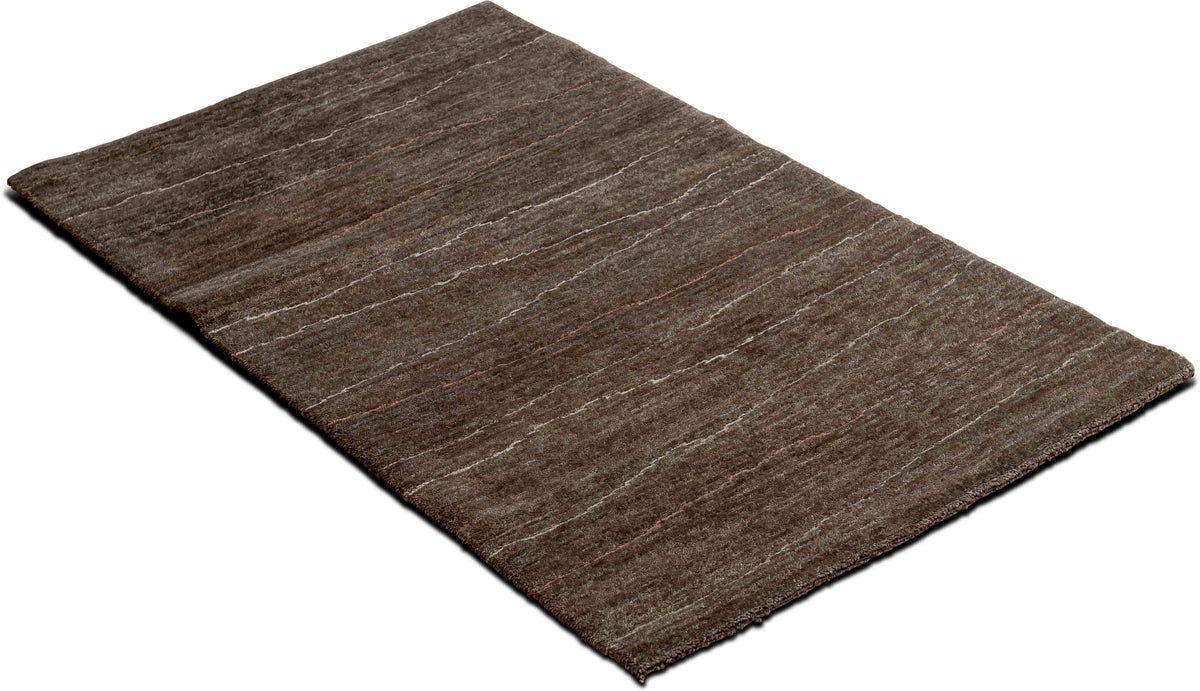 Sand Dune — Hand-Knotted Wool Rug, 5′ × 3′