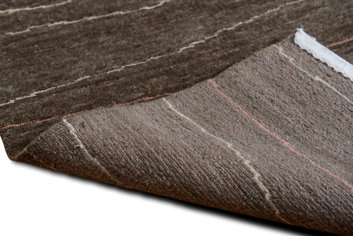 Sand Dune — Hand-Knotted Wool Rug, 5′ × 3′
