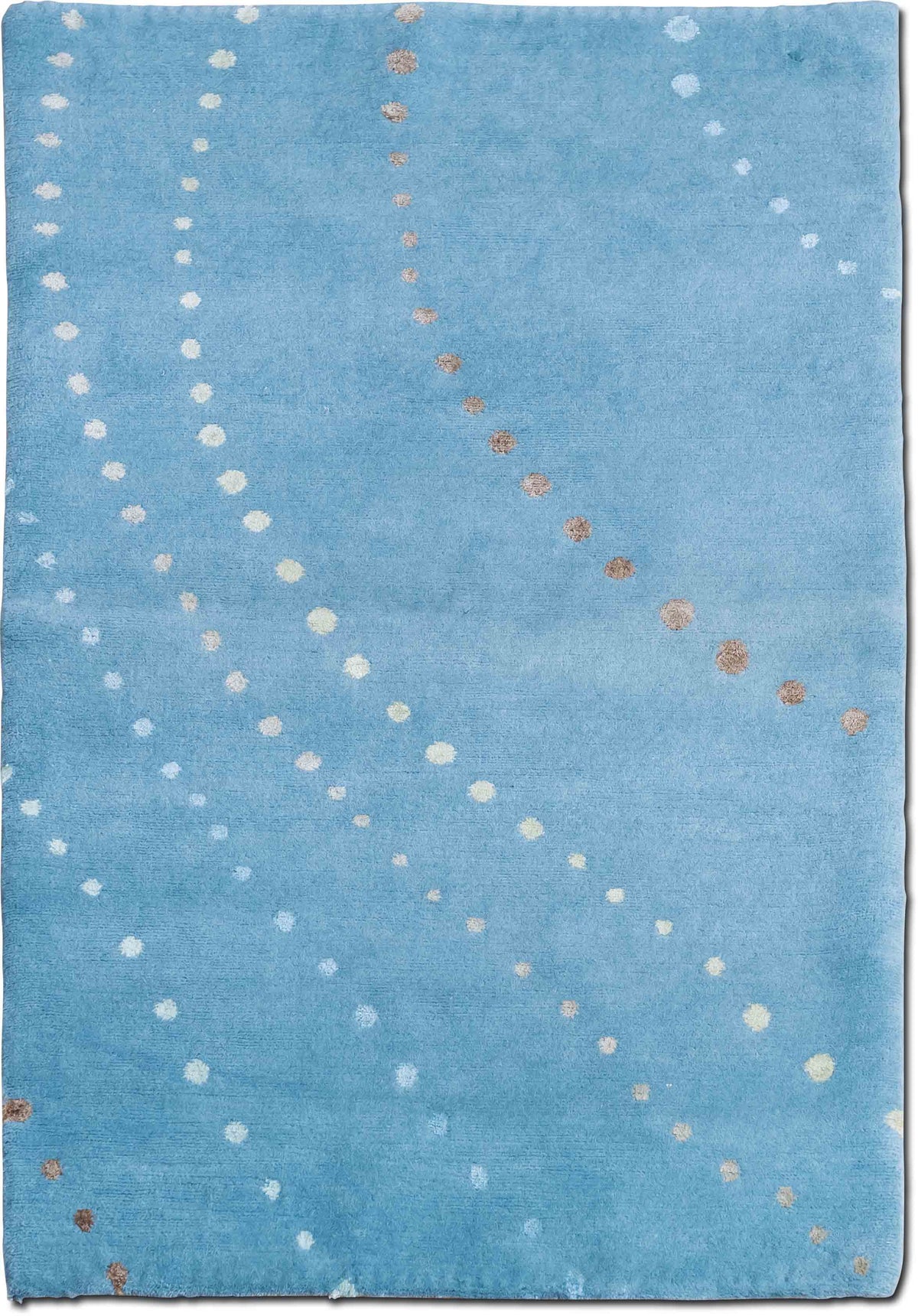 Tufenkian Songlines Pacific — Hand-Knotted Wool & Silk Rug, 5′ × 3′