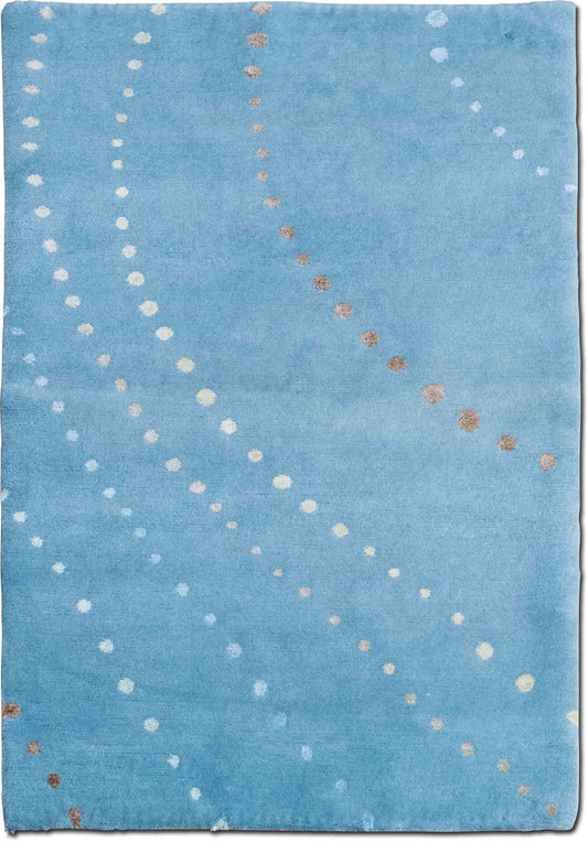Tufenkian Songlines Pacific — Hand-Knotted Wool & Silk Rug, 5′ × 3′