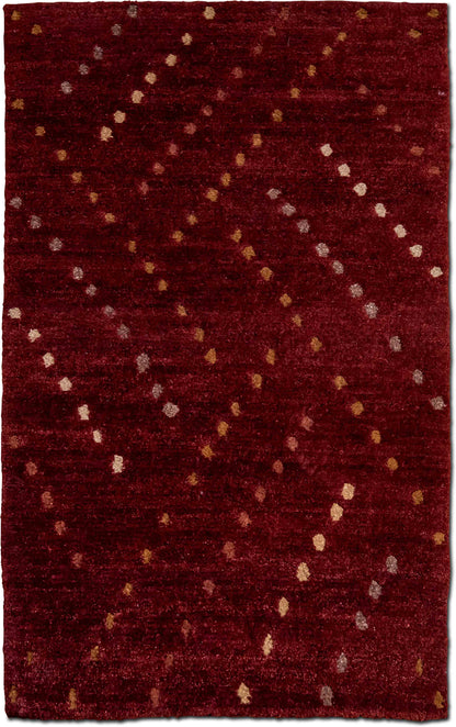 Tufenkian Spotlight Magma — Hand-Knotted Wool Rug, 5′ × 3′