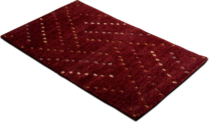 Tufenkian Spotlight Magma — Hand-Knotted Wool Rug, 5′ × 3′