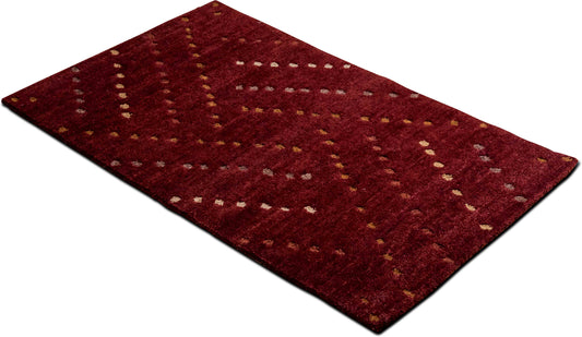 Tufenkian Spotlight Magma — Hand-Knotted Wool Rug, 5′ × 3′