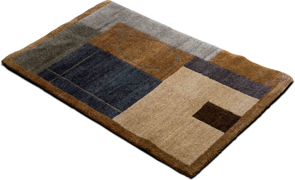 Tufenkian Tumbledown Butterscotch — Hand-Knotted Wool Rug, 5′ × 3′