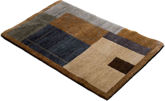 Tufenkian Tumbledown Butterscotch — Hand-Knotted Wool Rug, 5′ × 3′