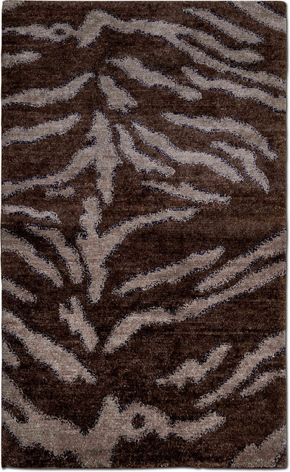 Tufenkian Rajah Allspice — Hand-Knotted Wool Rug, 5′ × 3′