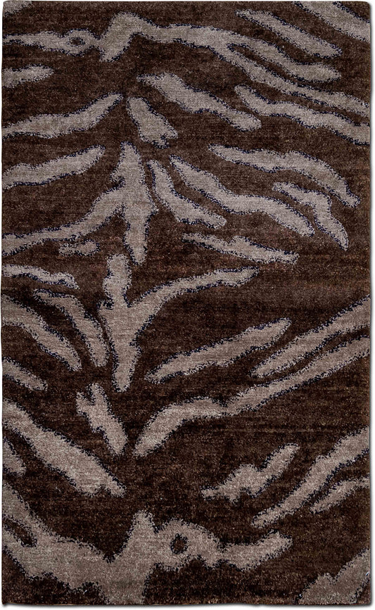 Tufenkian Rajah Allspice — Hand-Knotted Wool Rug, 5′ × 3′