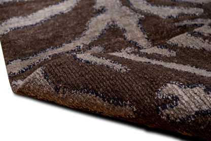 Tufenkian Rajah Allspice — Hand-Knotted Wool Rug, 5′ × 3′